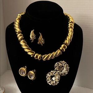 Elegant Gold Silver Tone Lot